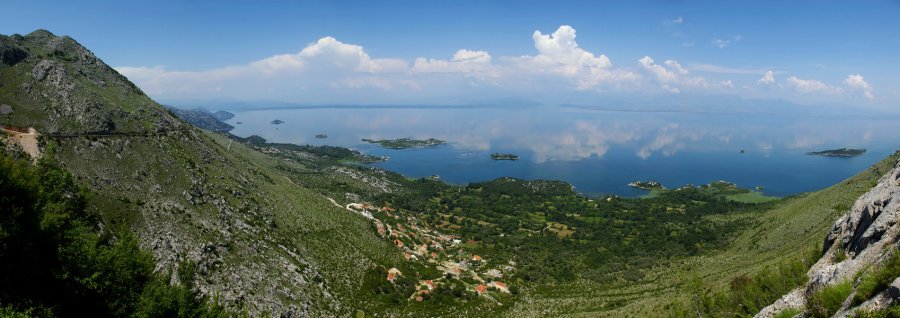 Панорама на Скадарское озеро